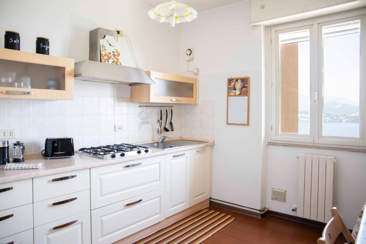 Cloud 9 - Apartment With Stunning Lake View Belgirate Bagian luar foto